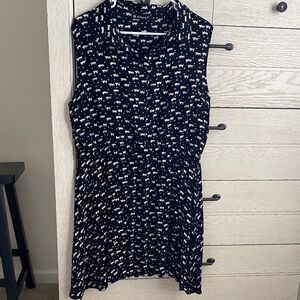 Allegra K Cat Print Dress